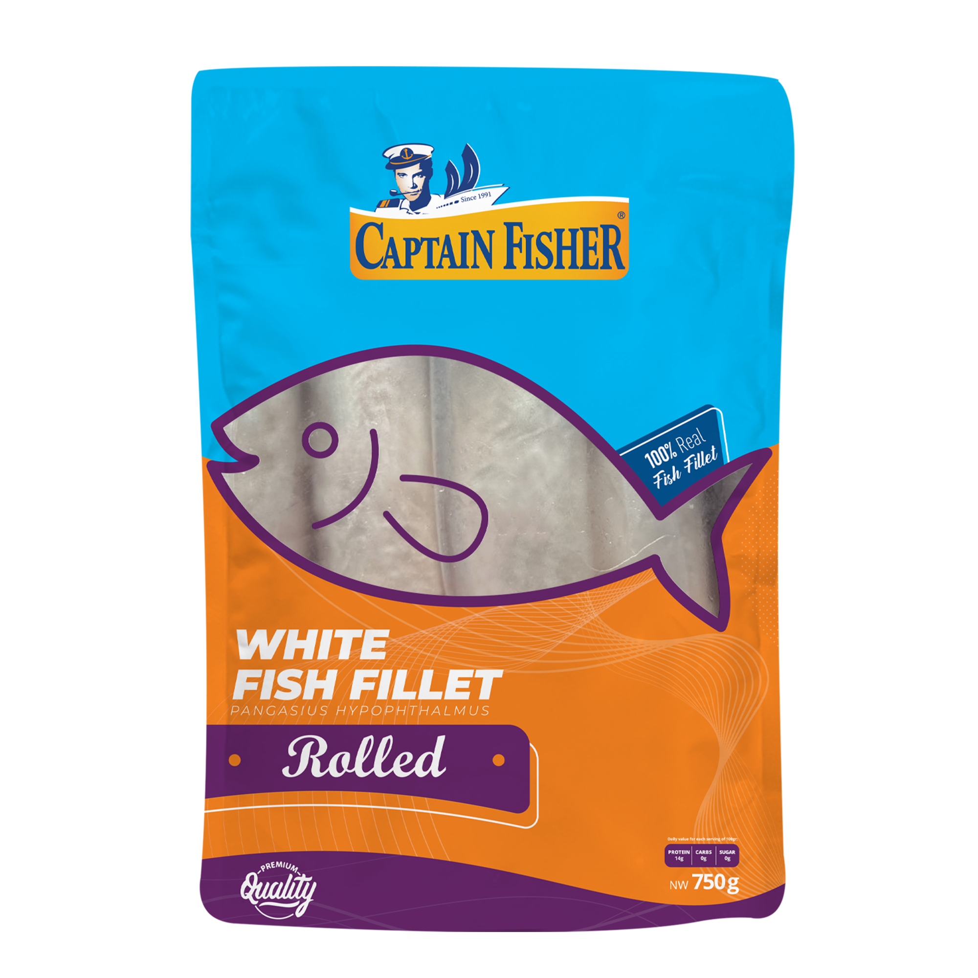 White Fish Fillet - Rolled