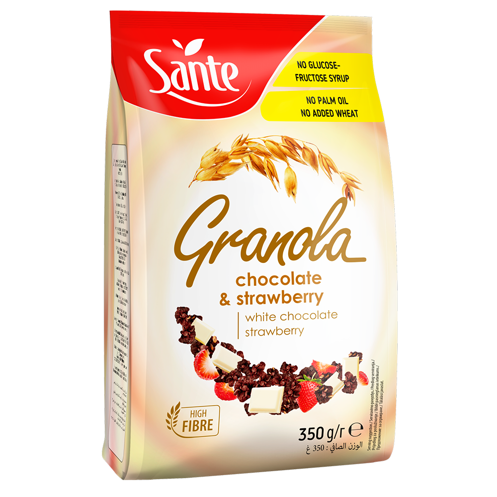 سانتي كرانولا بلشوكولا والفريز   * 14 قطعة	