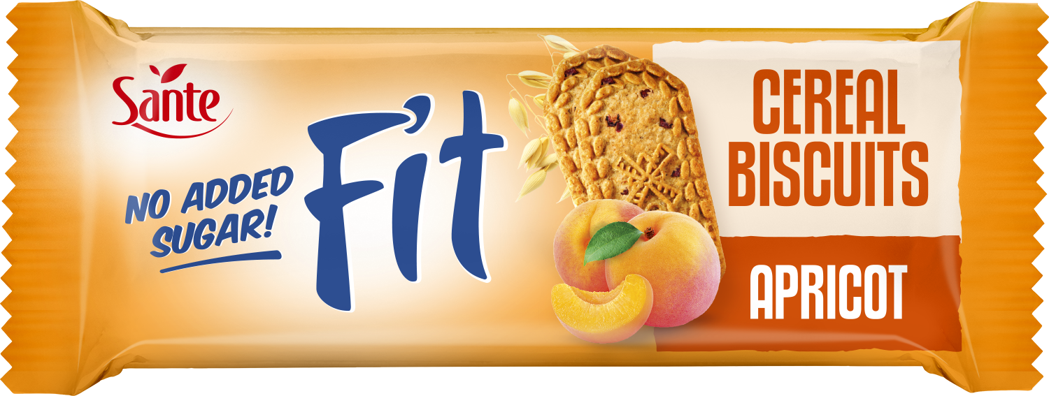 بسكويت الحبوب بالمشمش بدون سكريات مضافة * 20 قطعة	