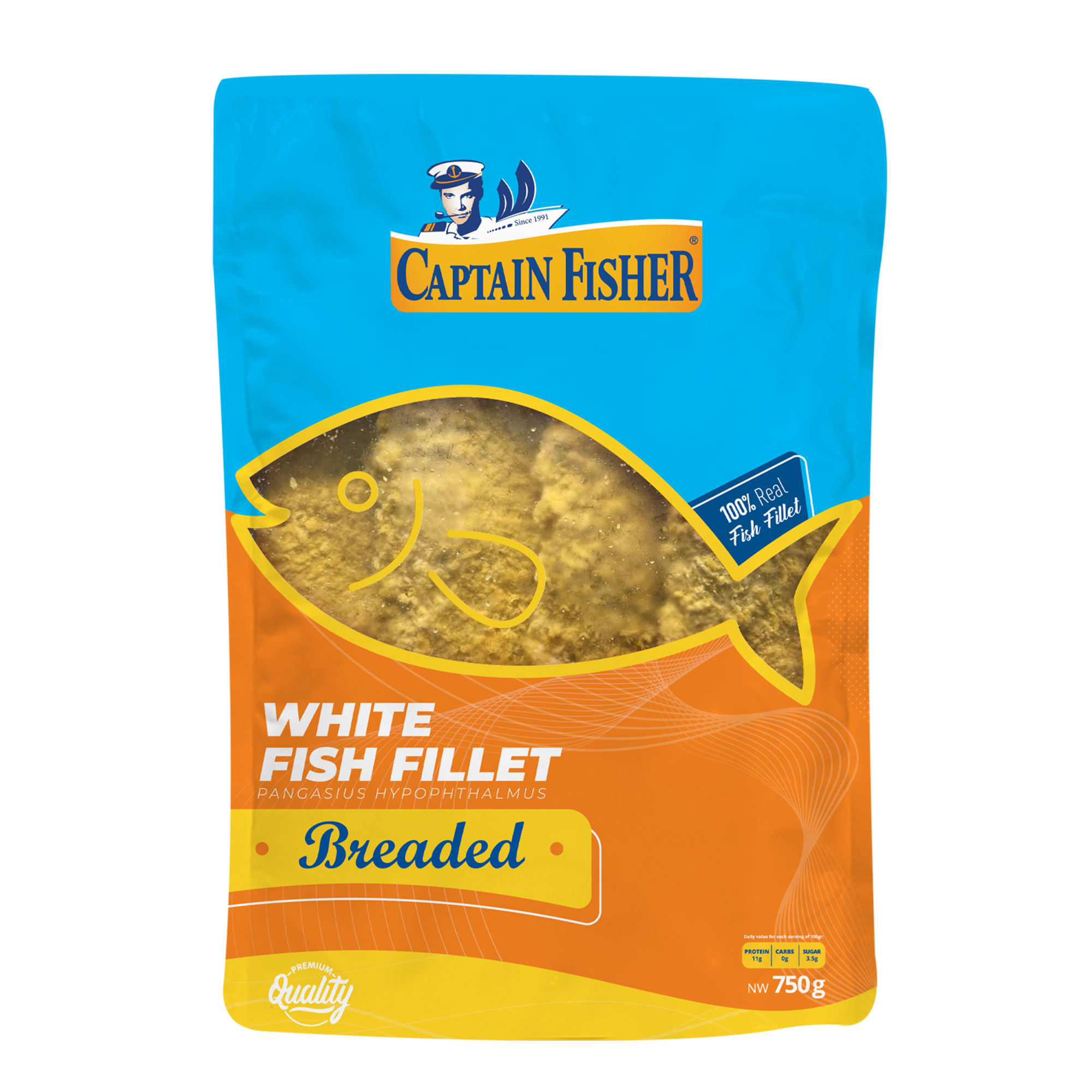 White Fish Fillet - Breaded