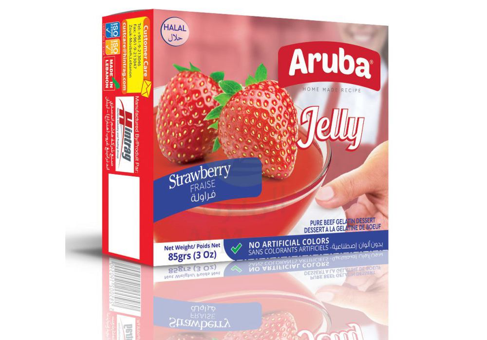 أروبا جيلي بالفراولة *48	