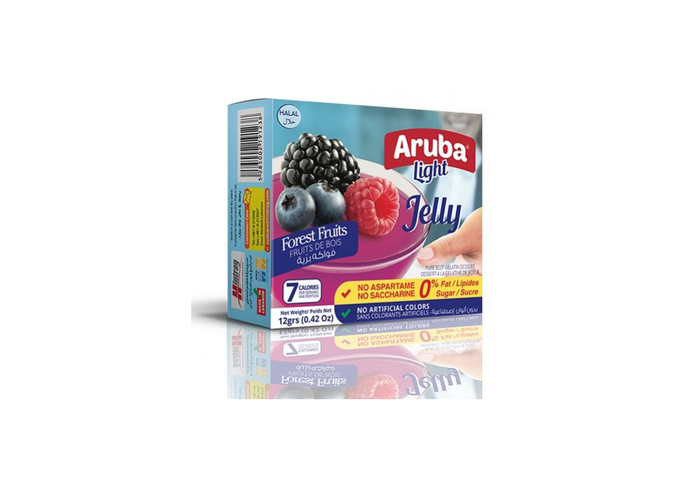 اروبا جيلي بالفواكة البرية دايت