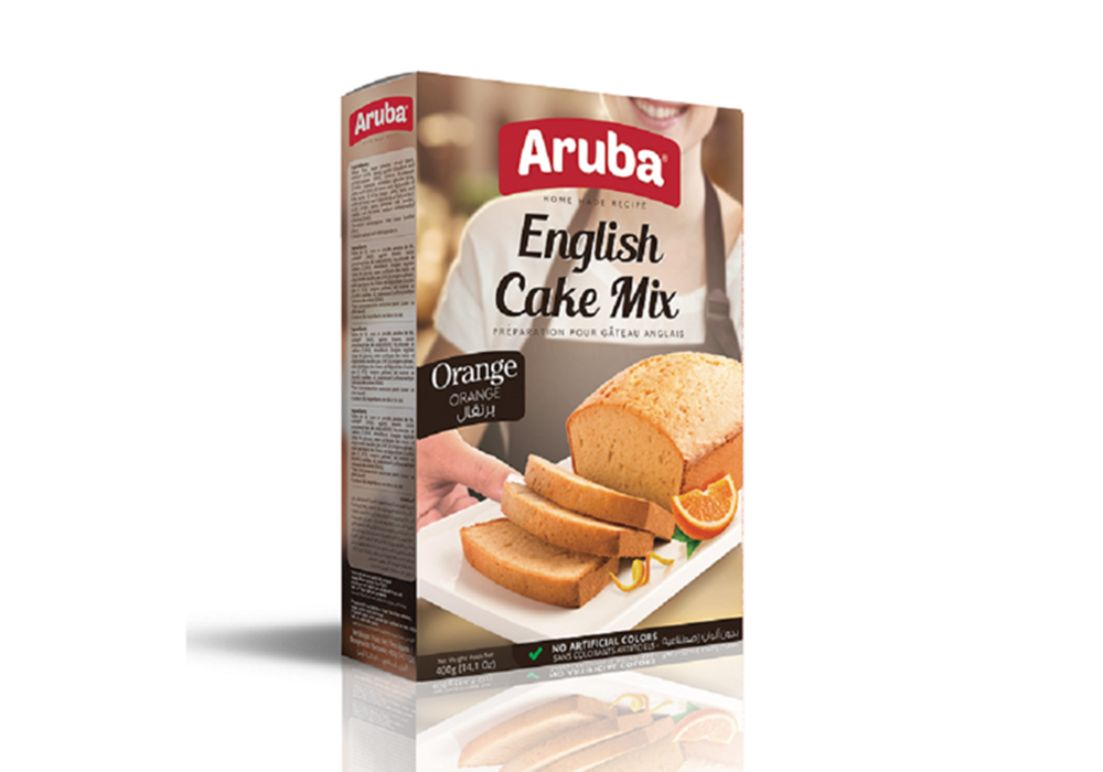 أروبا خليط الكيك الأنكليزي بنكهة البرتقال *12