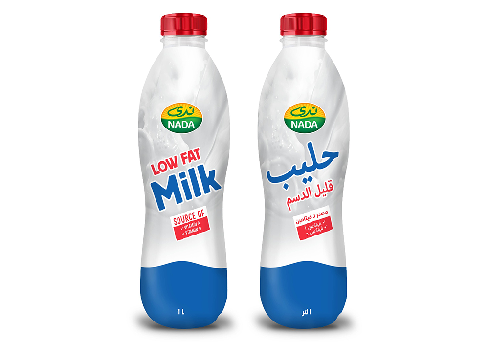 حليب ندى طويل الامد قليل الدسم * 12		