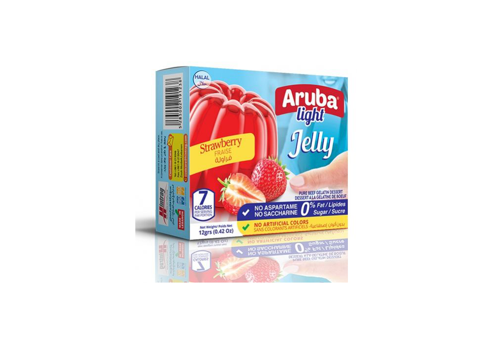 جيلي بالفرولة دايت