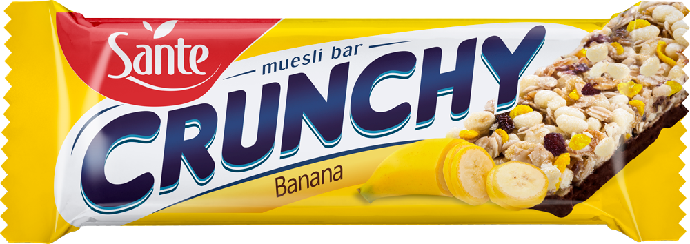 سانتي موسلي كرانشي بار بالموز مغطاة بالشوكلا * 25 قطعة	