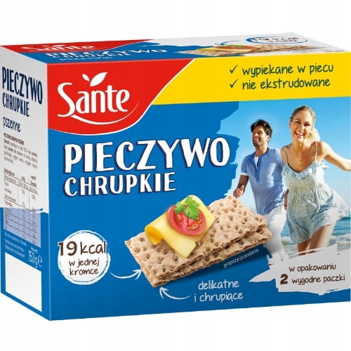 Sante Crispy White Wheat Bread  – 12 pcs