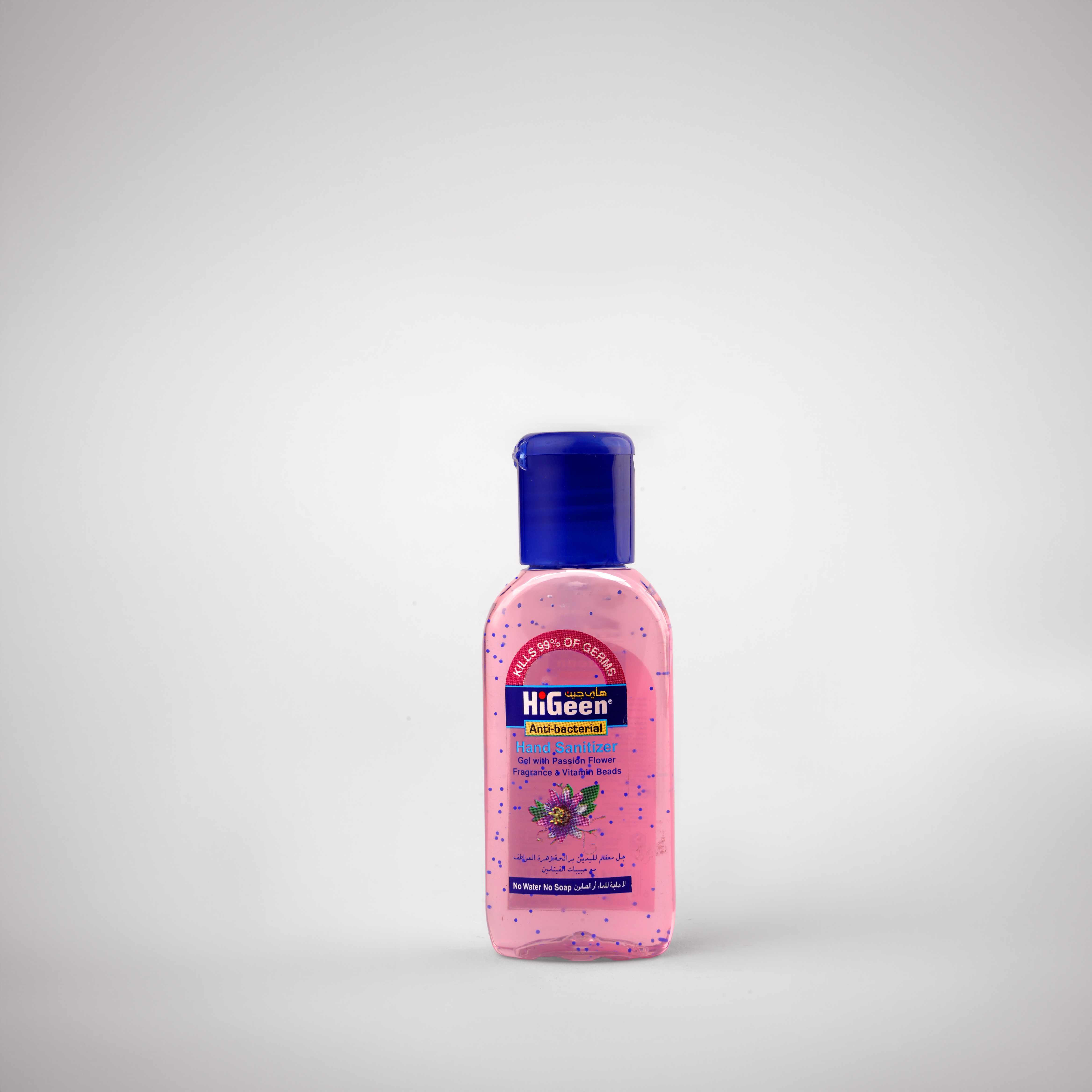 جل معقم اليدين بخلاصة زهرة العاطفة	