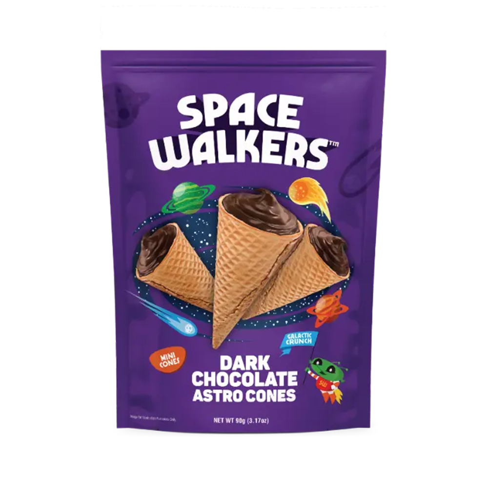 سبيس وولكر - أقماع أسترو بالشوكولاتة الداكنة