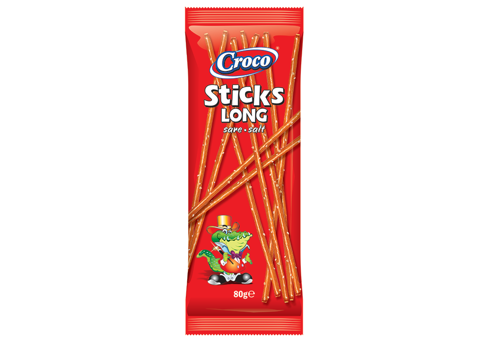 أصابع كروكو الطويلة بالملح  * 35 قطعة
