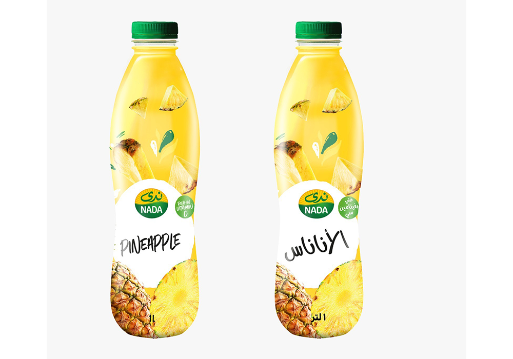 عصير ندى طبيعي نكهة اناناس * 12 قطعة	