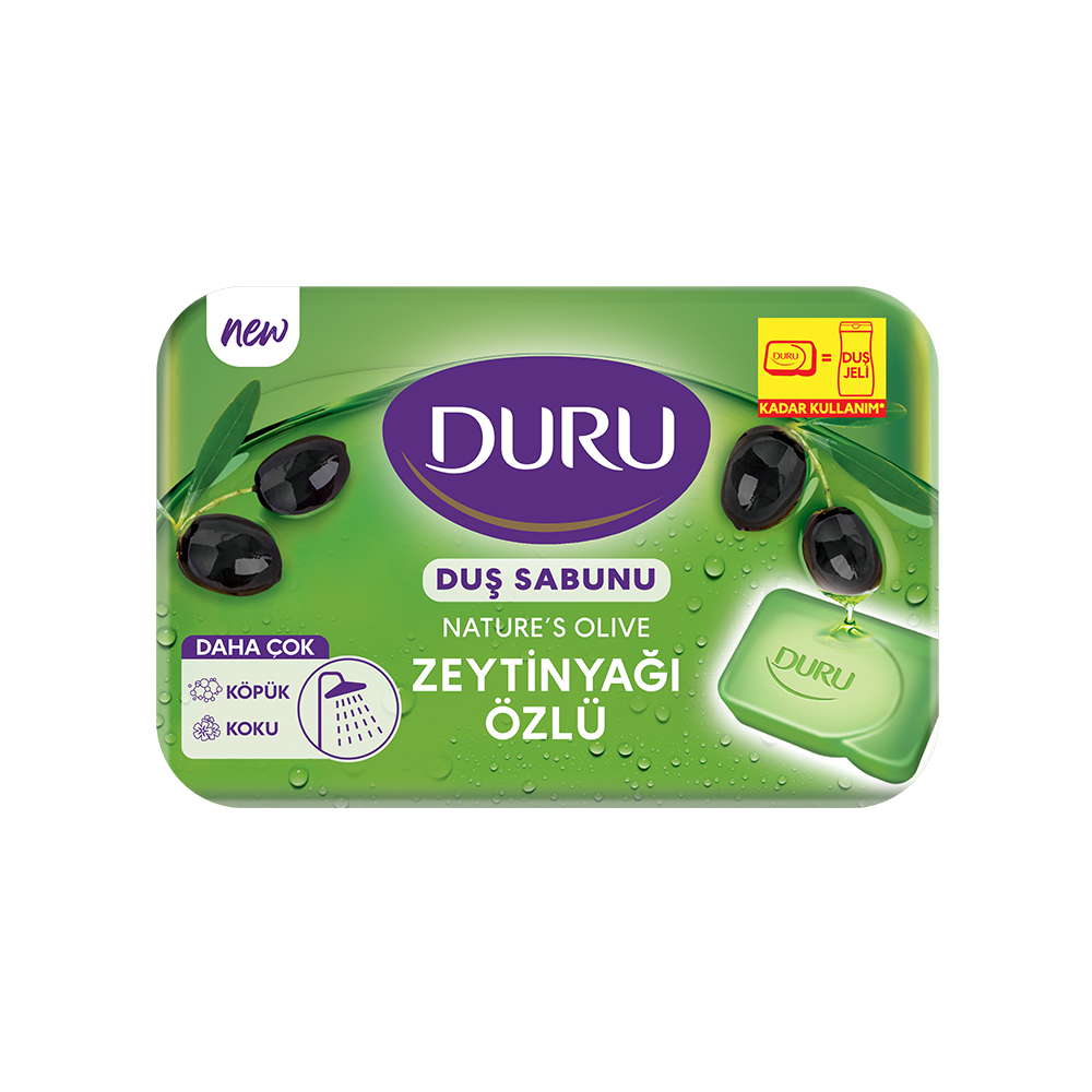 صابون دورو زيت الزيتون  الطبيعي من مادة البولي فينيل كلوريد *4*16 قطعة