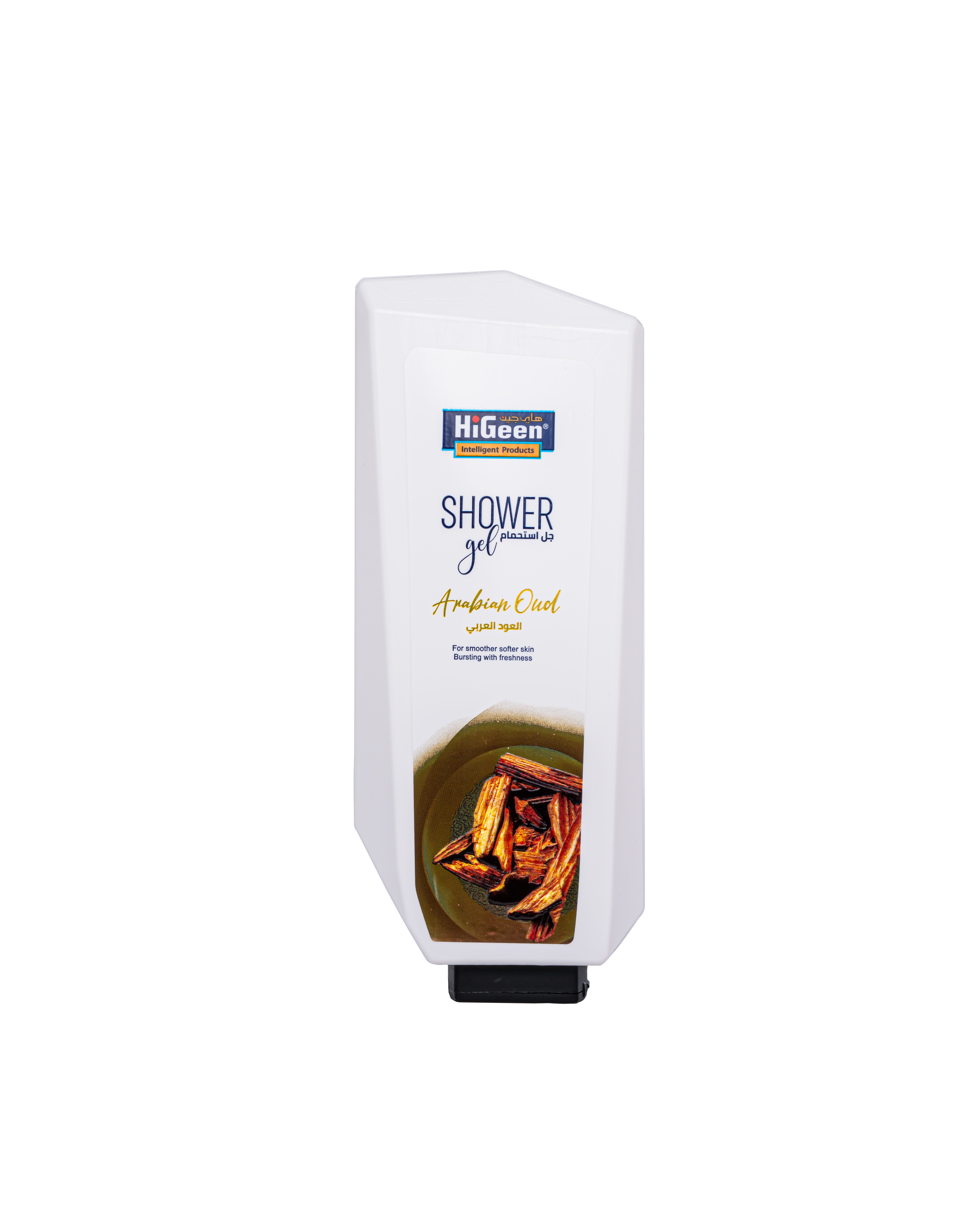 Shower gel with Arabic oud fragrance, 
