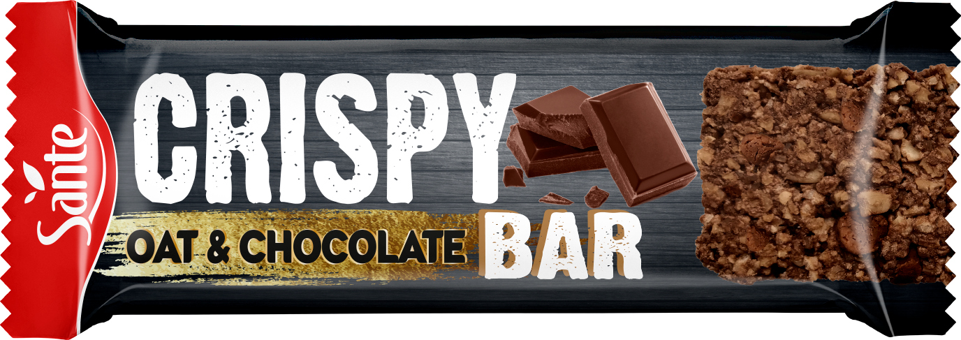 سانتي كرسبي بار جرانولا و الشوكولا * 24 قطعة