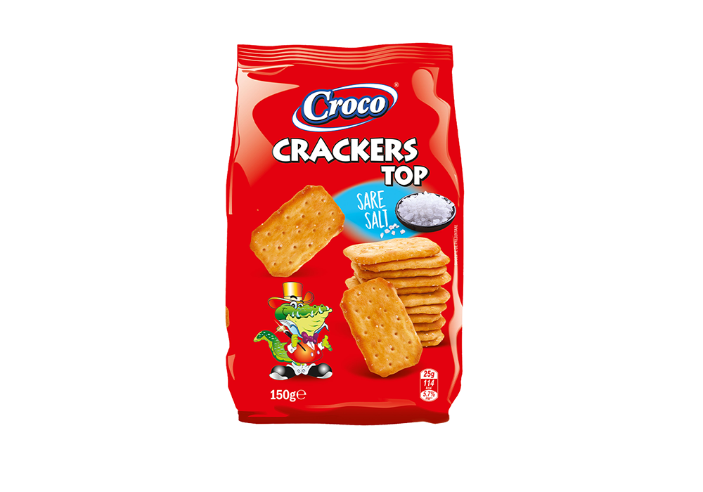 بسكويت كروكو توب مالح 