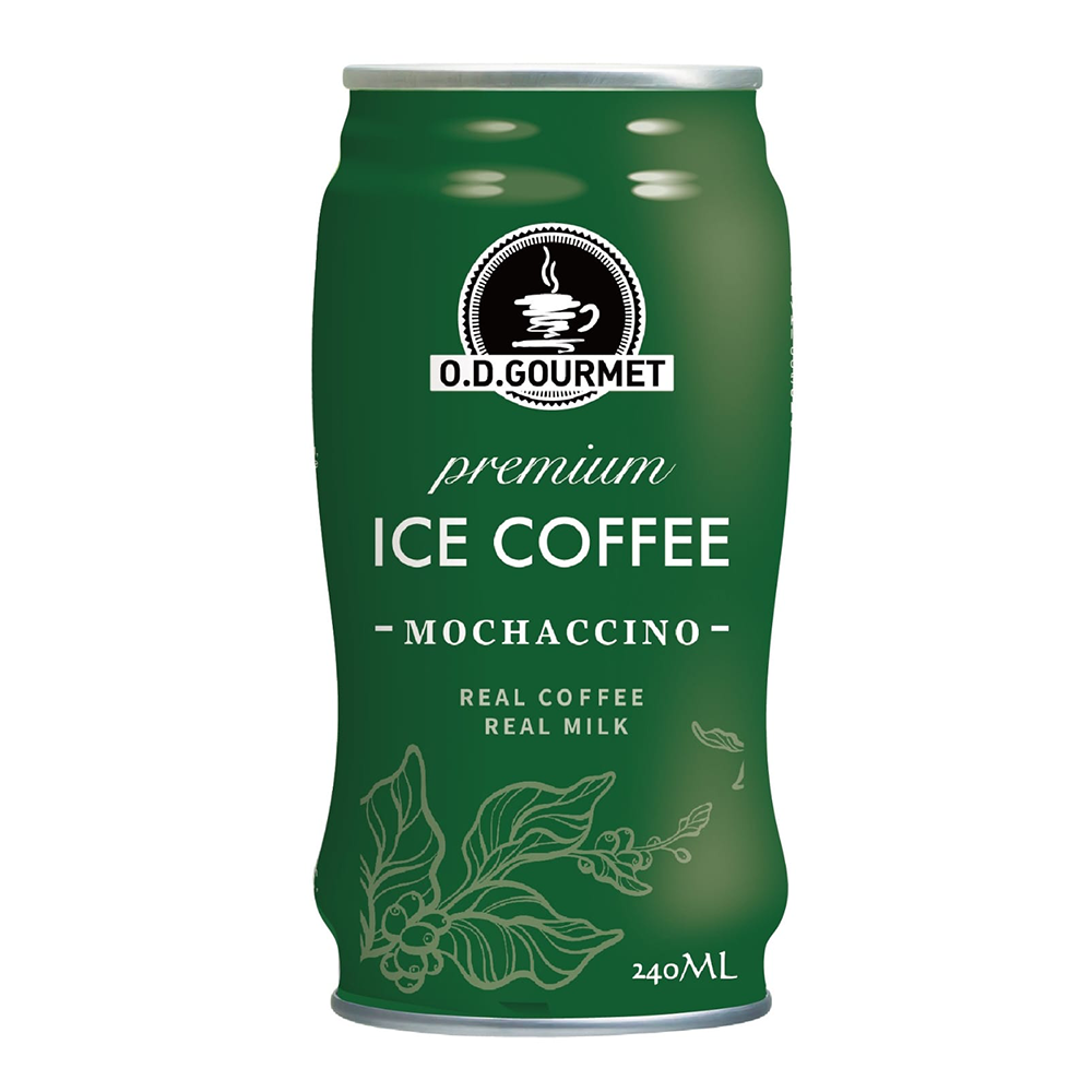 قهوة باردة بنكهة موكاتشينو